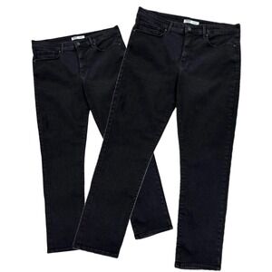 Levi's Black Straight Leg Jeans
